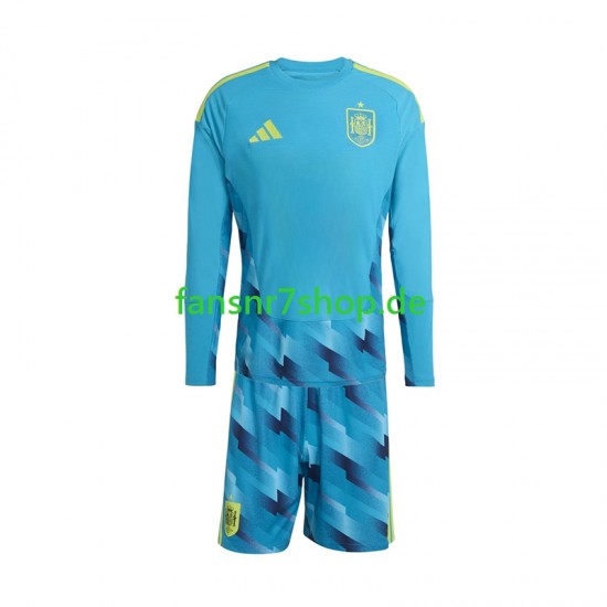 Spanien fußball trikot WM 2026 Torhüter Kinder Heim Langarm