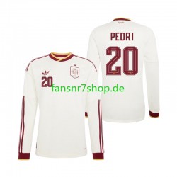 Spanien fußball trikot WM 2026 Pedri 20 Herren Auswärts Langarm