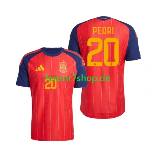 Spanien fußball trikot WM 2026 Pedri 20 Herren Heim Kurzarm