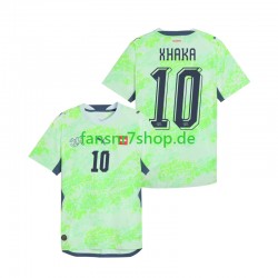 Schweiz fußball trikot WM 2026 Granit Xhaka 10 Herren Auswärts Kurzarm