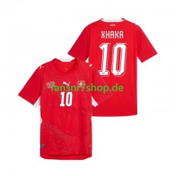 Schweiz fußball trikot WM 2026 Granit Xhaka 10 Herren Heim Kurzarm