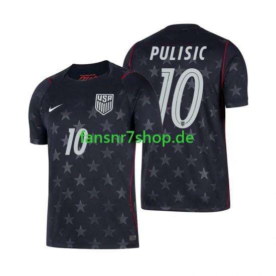 USA fußball trikot WM 2026 Christian Pulisic 10 Herren Auswärts Kurzarm