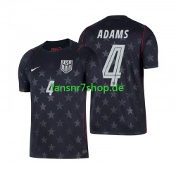 USA fußball trikot WM 2026 Tyler Adams 4 Herren Auswärts Kurzarm