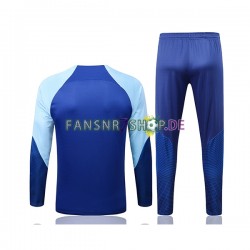Atlético Madrid Sweatshirts Anzüge Blau 2022-2023 SKU001