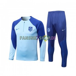 Atlético Madrid Sweatshirts Anzüge Blau 2022-2023 SKU002