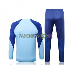 Atlético Madrid Sweatshirts Anzüge Blau 2022-2023 SKU002