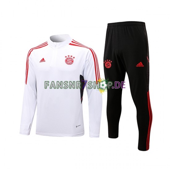 FC Bayern München Sweatshirts Anzüge Weiß 2022-2023
