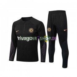 Chelsea Sweatshirts Anzüge Schwarz 2022-2023