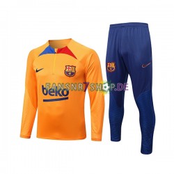 FC Barcelona Sweatshirts Anzüge Orange 2022-2023