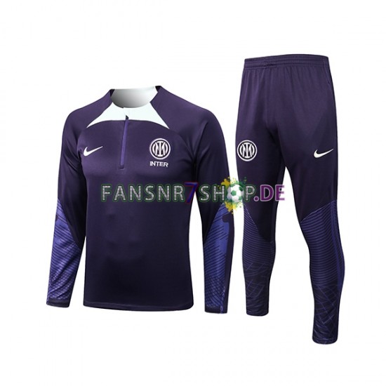 Inter Mailand Sweatshirts Anzüge Lila 2022-2023