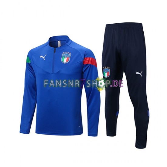 Italien Sweatshirts Anzüge Blau 2022-2023 SKU001