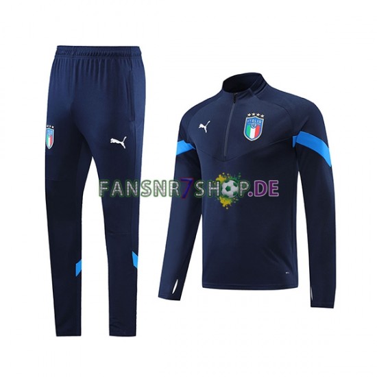 Italien Sweatshirts Anzüge Blau 2022-2023 SKU002