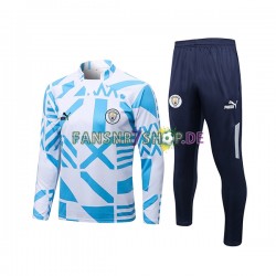 Manchester City Sweatshirts Anzüge Weiß 2022-2023