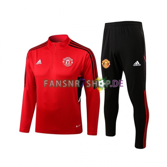 Manchester United Sweatshirts Anzüge Rot 2022-2023