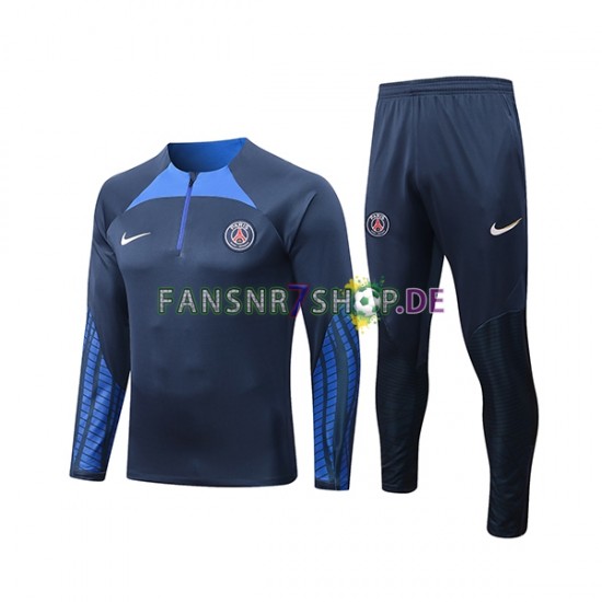 Paris Saint-Germain Sweatshirts Anzüge Blau 2022-2023 SKU001