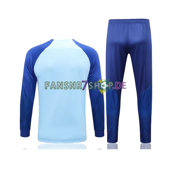Atlético Madrid Trainingsanzüge Blau 2022-2023