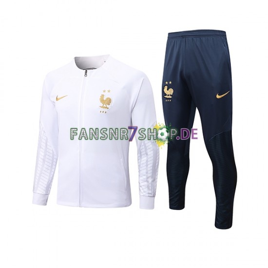Frankreich Trainingsanzüge Weiß 2022-2023