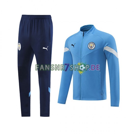 Manchester City Trainingsanzüge Blau 2022-2023