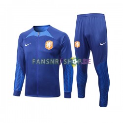 Niederlande Trainingsanzüge Blau 2022-2023