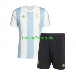 Argentinien fußball trikot 50 Anniversary Kinder Heim Kurzarm