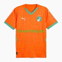Elfenbeinküste fußball trikot Herren Heim 2025 Kurzarm