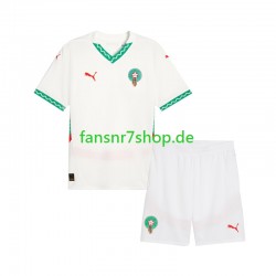 Marokko fußball trikot Kinder Auswärts 2024 Kurzarm