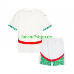 Marokko fußball trikot Kinder Auswärts 2024 Kurzarm