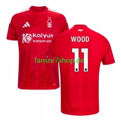 Nottingham Forest fußball trikot Chris Wood 11 Herren Heim 2024-2025 Kurzarm Nottingham Forest fußball trikot Chris Wood 11 Herren Heim 2024-2025 Kurzarm