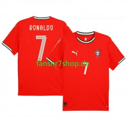 Portugal fußball trikot RONALDO 7 Herren Heim 2025 Kurzarm