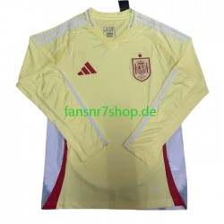 Spanien fußball trikot Euro 2024 Herren Auswärts Langarm