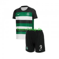 Sporting CP fußball trikot Gyokeres 9 Kinder Heim 2024-2025 Kurzarm