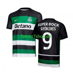 Sporting CP fußball trikot Gyokeres 9 Herren Heim 2024-2025 Kurzarm