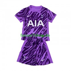 Tottenham Hotspur fußball trikot Torhüter Kinder Ausweich 2024-2025 Kurzarm