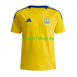 Ukraine fußball trikot Herren Heim 2024 Kurzarm Ukraine fußball trikot Herren Heim 2024 Kurzarm