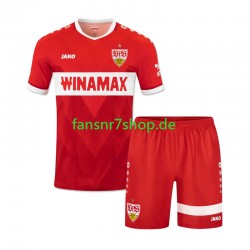 VfB Stuttgart fußball trikot Kinder Auswärts 2024-2025 Kurzarm