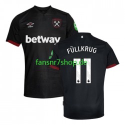 West Ham United fußball trikot FULLKRUG 11 Herren Auswärts 2024-2025 Kurzarm