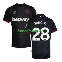 West Ham United fußball trikot SOUCEK 28 Herren Auswärts 2024-2025 Kurzarm