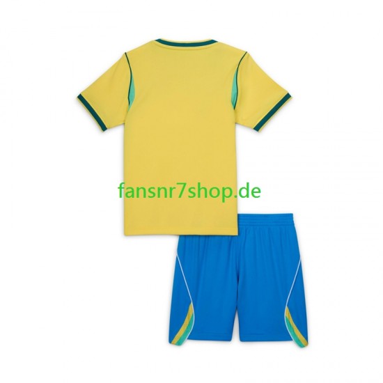 Brasilien fußball trikot WM 2026 Kinder Heim Kurzarm