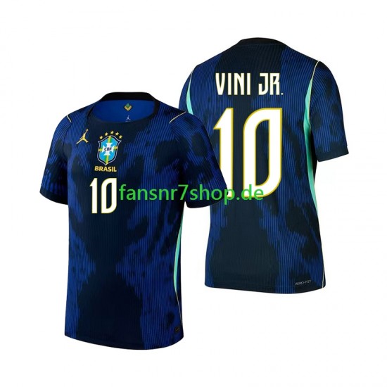 Brasilien fußball trikot WM 2026 Vinicius Junior 10 Herren Auswärts Kurzarm