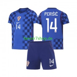 Kroatien fußball trikot WM 2026 Ivan Perisic 14 Kinder Auswärts Kurzarm