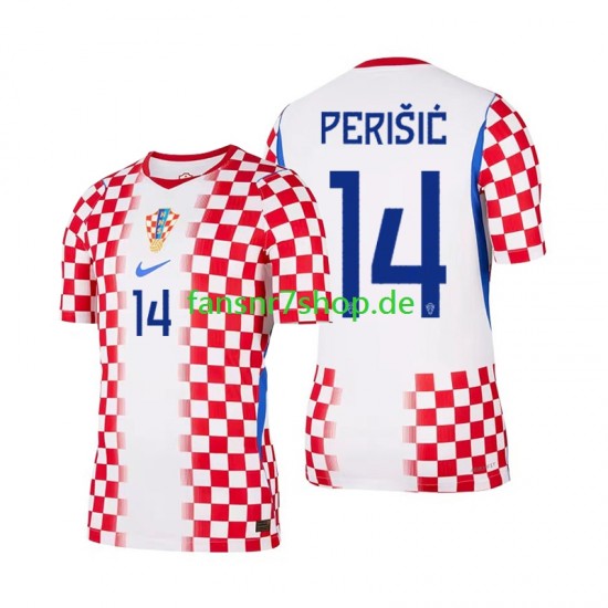 Kroatien fußball trikot WM 2026 Ivan Perisic 14 Herren Heim Kurzarm