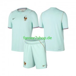 Frankreich fußball trikot WM 2026 Kinder Auswärts Kurzarm