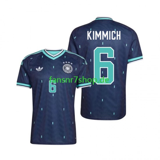 Deutschland fußball trikot WM 2026 Joshua Kimmich 6 Herren Auswärts Kurzarm