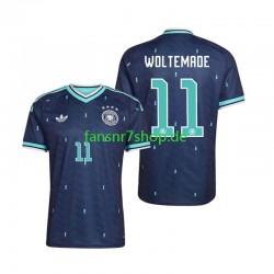 Deutschland fußball trikot WM 2026 Nick Woltemade 11 Herren Auswärts Kurzarm