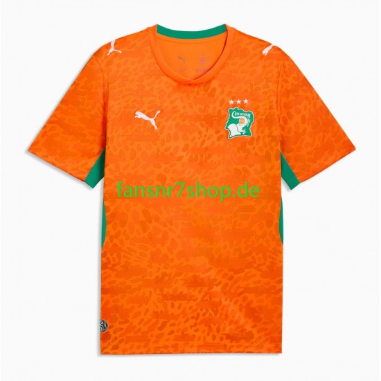 Elfenbeinküste fußball trikot WM 2026 Herren Heim Kurzarm