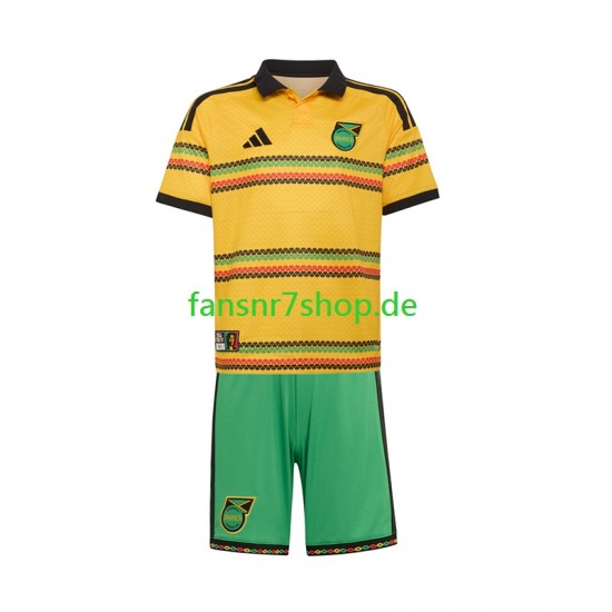 Jamaika fußball trikot WM 2026 Kinder Heim Kurzarm