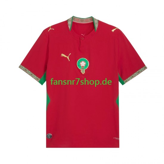 Marokko fußball trikot WM 2026 Herren Heim Kurzarm
