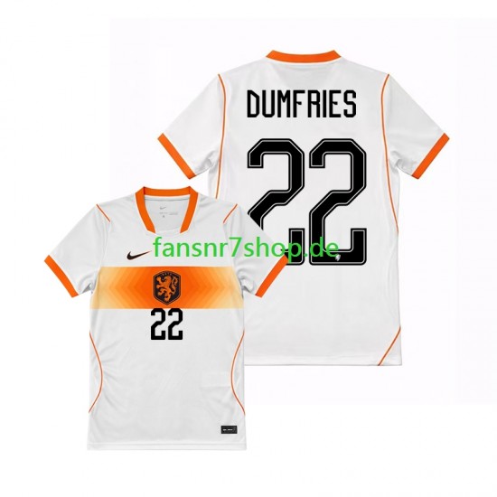 Niederlande fußball trikot WM 2026 Denzel Dumfries 22 Herren Auswärts Kurzarm