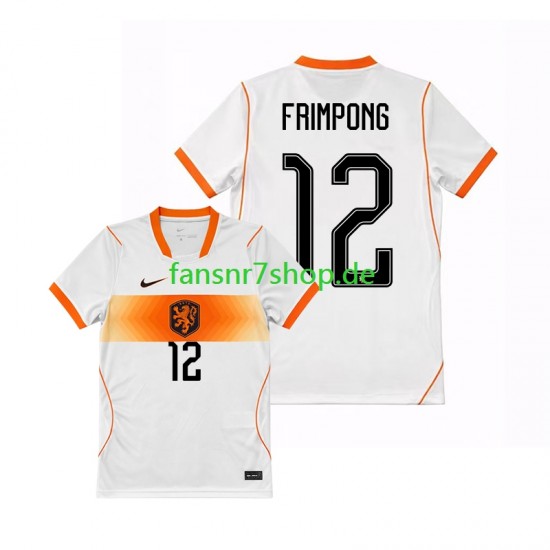 Niederlande fußball trikot WM 2026 Jeremie Frimpong 12 Herren Auswärts Kurzarm