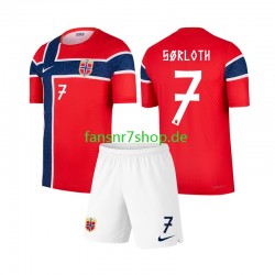 Norwegen fußball trikot WM 2026 Alexander Sorloth 7 Kinder Heim Kurzarm Norwegen fußball trikot WM 2026 Alexander Sorloth 7 Kinder Heim Kurzarm